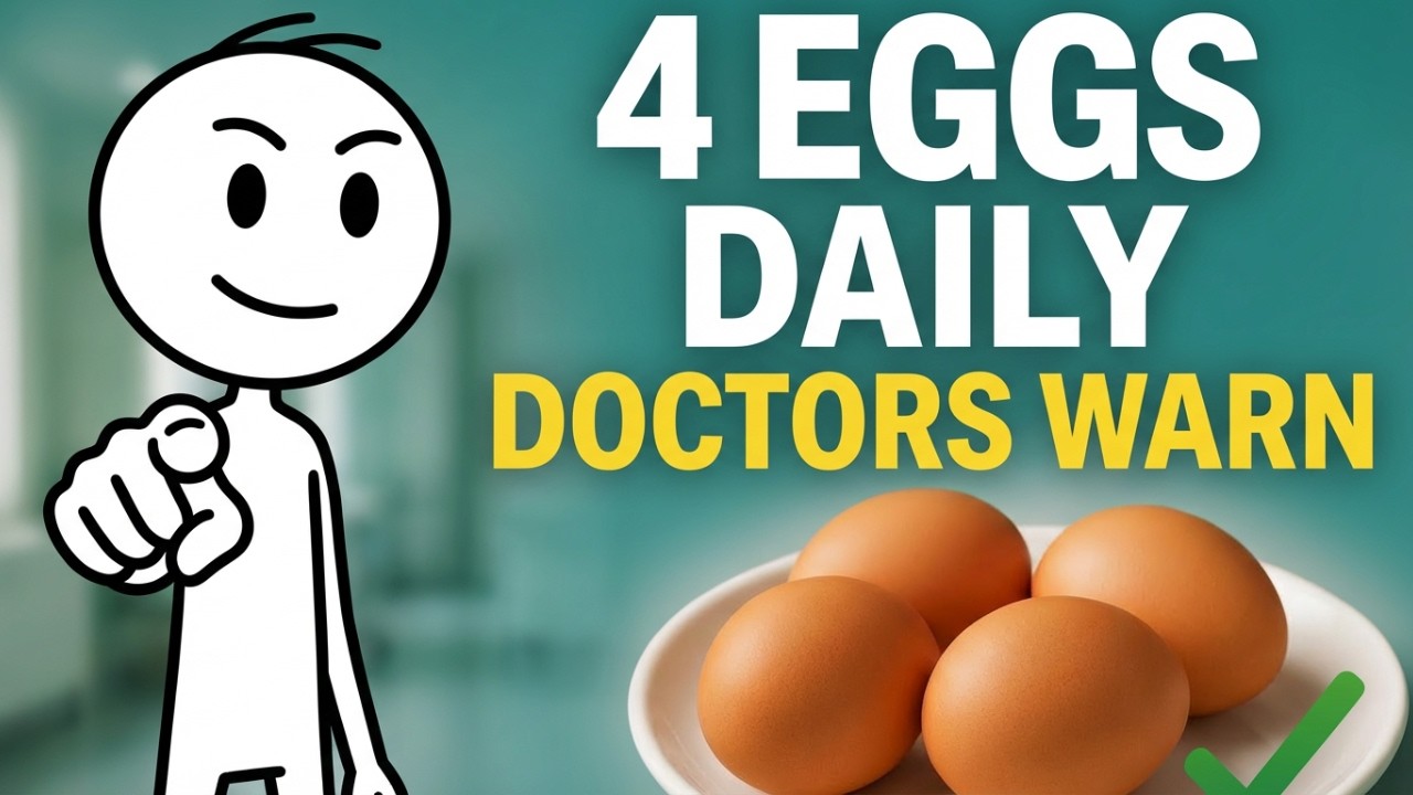 4 Eggs Every Morning for 90 Days — What Happens to Cholesterol, Fat Loss & Hormones