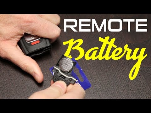 How to Install a Remote/Key Battery on an Audi S4