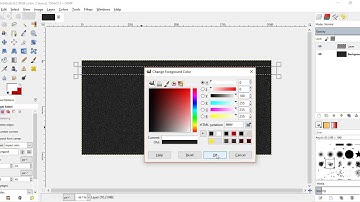 How to Make Asphalt Texture in GIMP