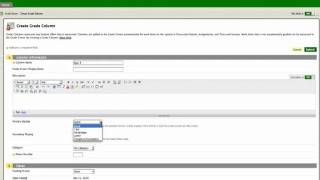 Grade Center Column management