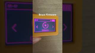 Bruce firmware on a m5 stick