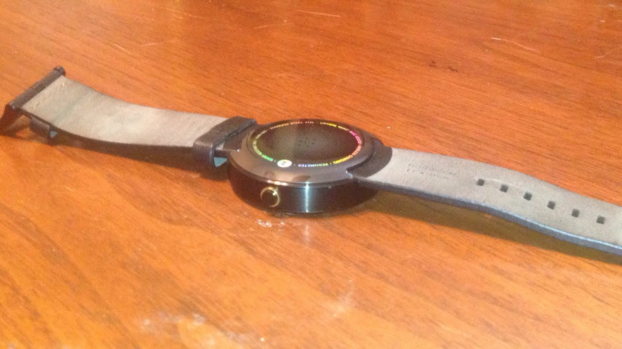 Moto 360 Cracked Back Update! YouTube