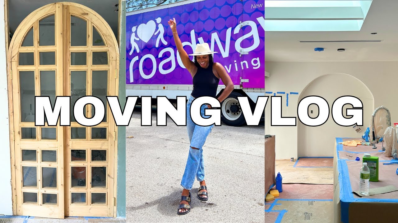 moving into the new house vlog ︎ - YouTube