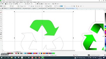 Corel Draw Tips & Tricks Recycle Logo Part 3