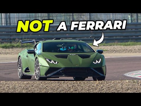 Why is Ferrari Secretly Testing this V10 Lamborghini?