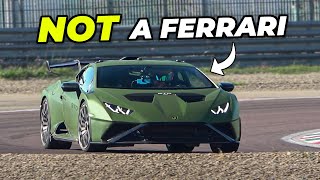 Why is Ferrari Secretly Testing this V10 Lamborghini?