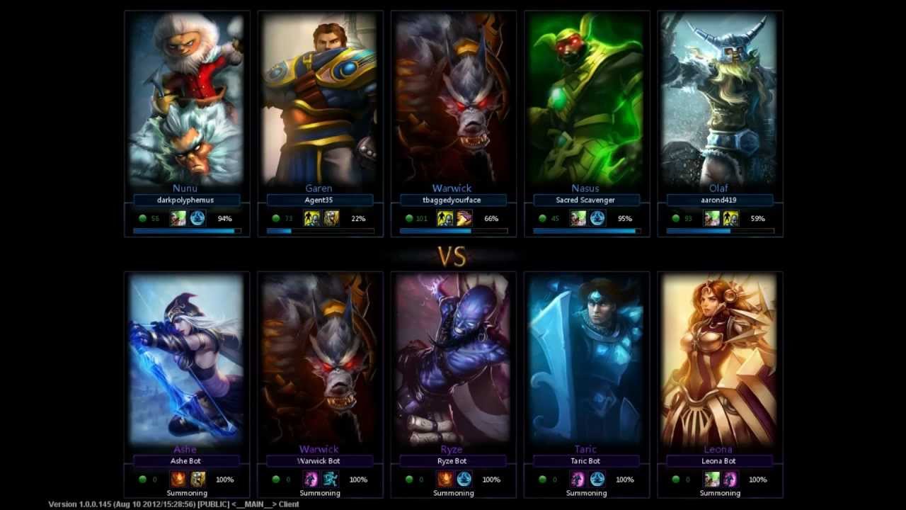 League Of Legends W/ Friends ( Coop Vs AI ) Part 1 YouTube