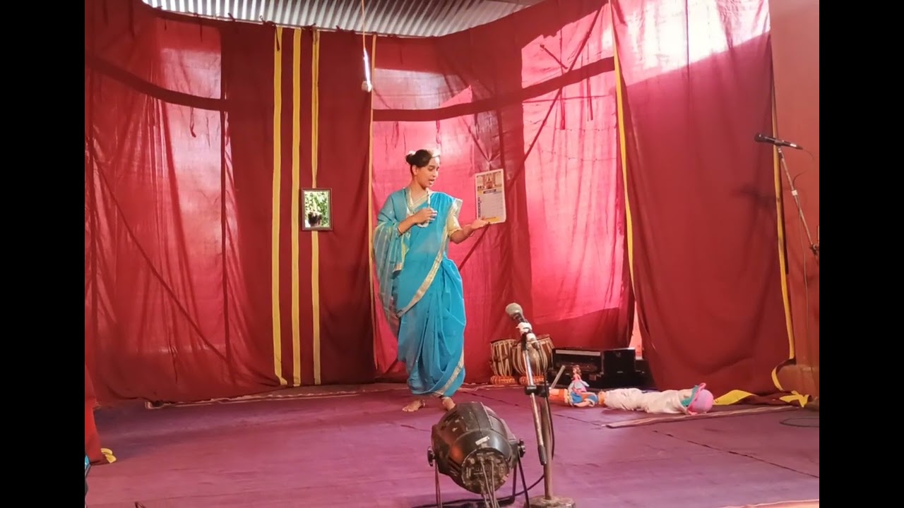 एकपात्री एकांकिका 'मी उत्तरा' सादरकर्ती - सौ. गार्गी जोशी