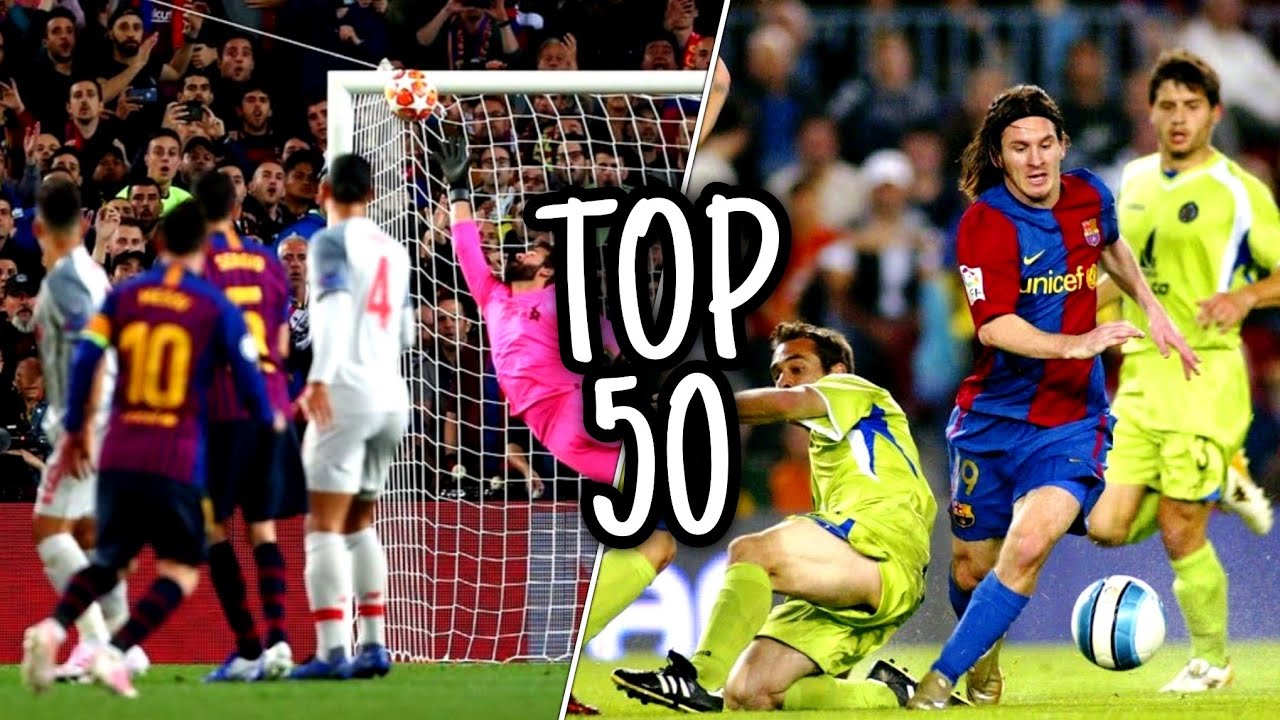 Lionel Messi ○ TOP 50 MEJORES GOLES en Toda su Carrera ▻ (2004-2023) ᴴᴰ -  YouTube