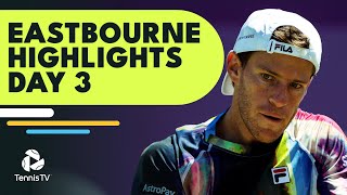 Schwartzman, Sinner, Evans & Norrie Headline | Eastbourne 2022 Highlights Day 3 screenshot 4