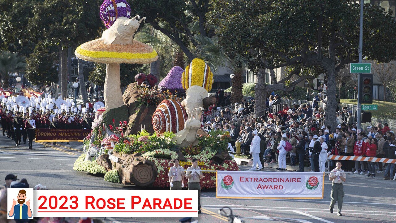 Rose Parade 2023.(Rose Parade presented by Honda) RoseParade YouTube