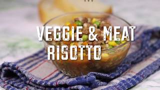 Veggie and Meat Risotto