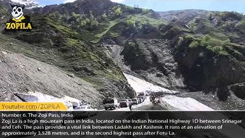 Top 10 Most Dangerous Roads in the World   YouTube video