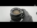 Vivitar 28 mm f/2.5 for Sony E mount Cine mod
