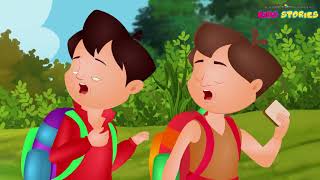 The Bear And The Two Friends | Videogyan Kids Stories | Bedtime Stories & Fairy Tales For Children