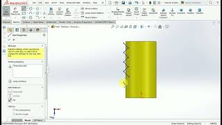 SolidWorks tutorials Rib Feature : How to Create Rib Feature