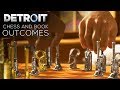 Detroit: Become Human - All Chess and Book Choices (Win/Lose/Draw)