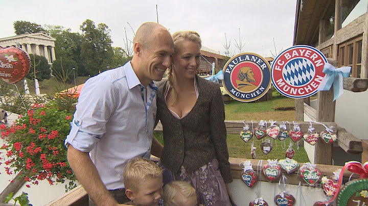 Oktoberfest: FC Bayern auf der Wiesn 2013 - Arjen Robben: "Da muss was gehen"