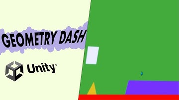 Как сделать игру Geometry Dash на Unity? / Unity Уроки #gamedev  #gd #geometrydash  #unity #unity2d