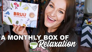 BRUU UNBOXING | A GOURMET TEA CLUB | OVER THE MOONY