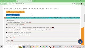 important info. For All Students Applied For PMSSS 2023-24 Regarding SELECTION & MERIT LIST PDF.