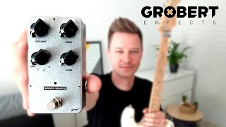 GROBERT EFFECTS // BROWN SAUCE // Lovetone Brown Source Overdrive 1:1 Clone // short demo