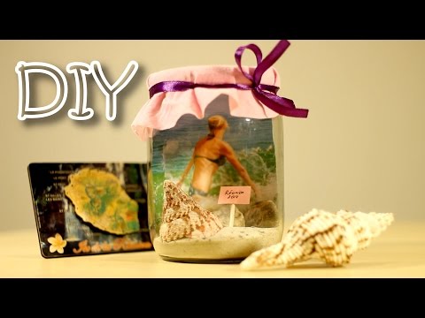 DIY Memory Jar Photo Frame How To Make Photo Frame And Beautiful Interior Decoration