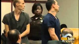 Robbery suspect appears in court