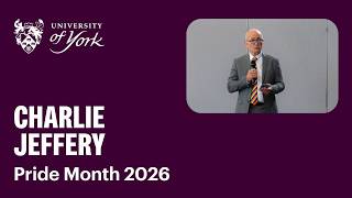 Pride Progress Flag Raising 2026 - Speech from Charlie Jeffery