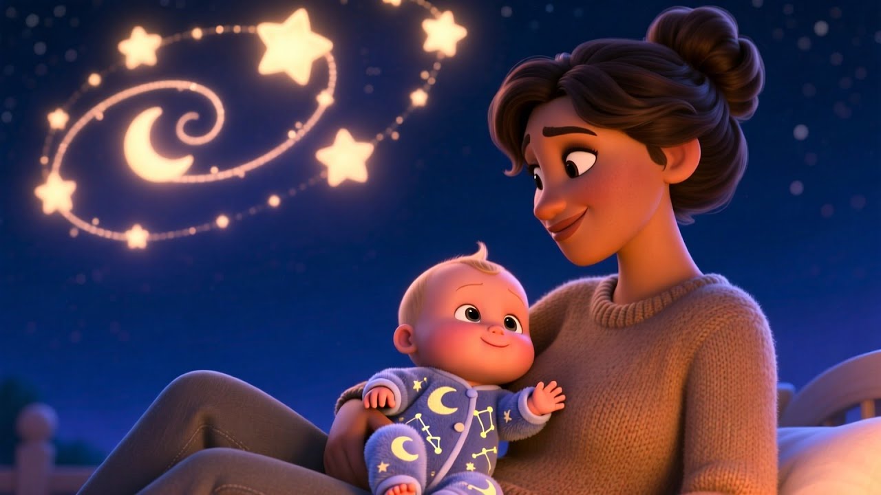 Night Sky Wish Time 🌌✨ | Kids Calm Song | Learn Relaxation & Gentle Routines