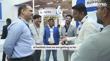 A glimpse of our booth at the 9th International Police Expo 2024 | Pelorus Technologies