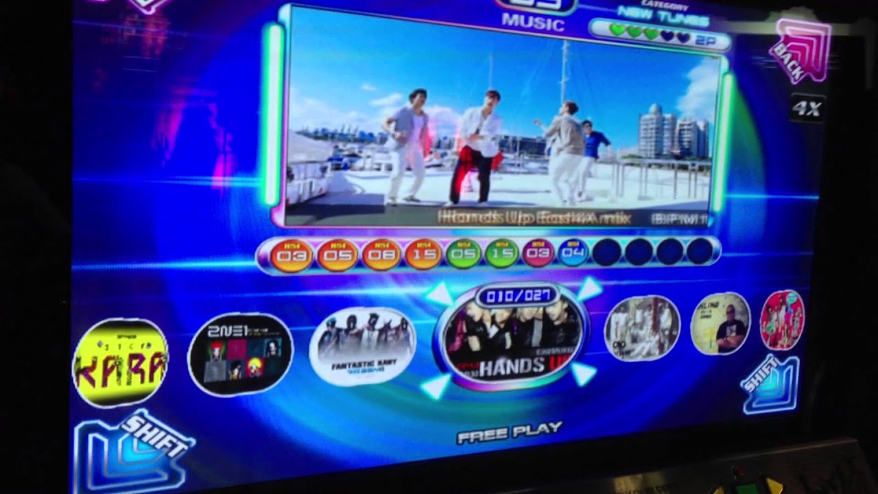 Pump It Up Fiesta 2 FIELD TEST: Song List [Arcade Mode]