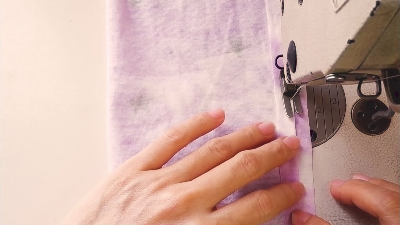 Sewing Tips And Tricks How To Sew Stretchy Fabric Cuff Easily And