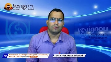 Curriculum, Teaching-Learning and Assessment (In Hindi)