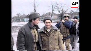 RUSSIA: CHECHNYA: GROZNY: BIGGEST SHELL ATTACK YET