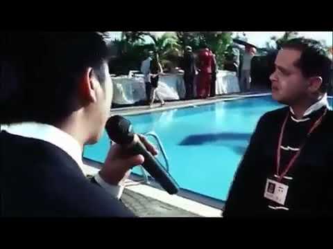 صيني يسال محمد هنيدي عن اسمه