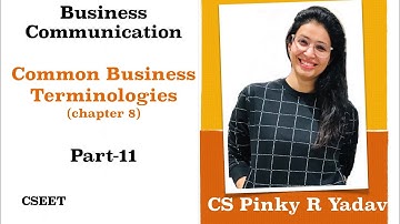 cseet BUSINESS COMMUNICATION chapter 8 28th may 2021 part 1