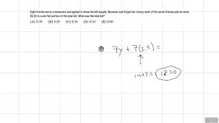 Live Solve #238: 2013 AMC 8 Problem 4