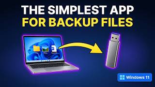 The Simplest File Backup Program for Windows