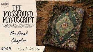 The Mossbound Manuscript 🌿 The Fourth Chapter! Making the Cover! -- Beginner Friendly!