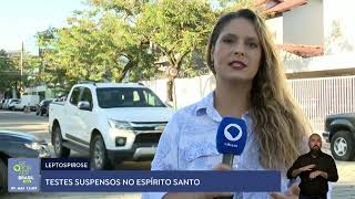 Teste de leptospirose no Espírito Santo foram suspensos por falta de insumos