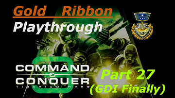 [Mute] GDI Campaign Finale (Bad End?) | Gold Ribbon Playthrough (HD Reupload)