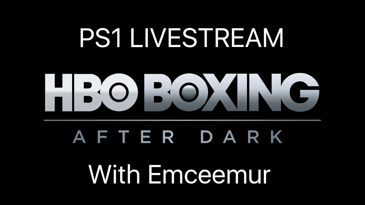 HBO Boxing, PS1 Live, with Emceemur