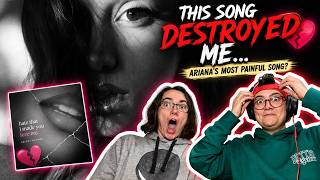 THIS IS SO DARK! Couple first time reaction and analysis Ariana Grande-Hate that l made you love me