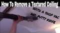 Popcorn Scraping | Ceiling Texture Removal Refinish from m.youtube.com