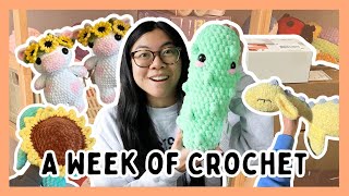 A Week of Crochet ⚡️ I'm Moving?! Crochet Orders With Me 💕 Cows, Nessie, and Pickles!? by CrochetByGenna 27,601 views 2 months ago 22 minutes