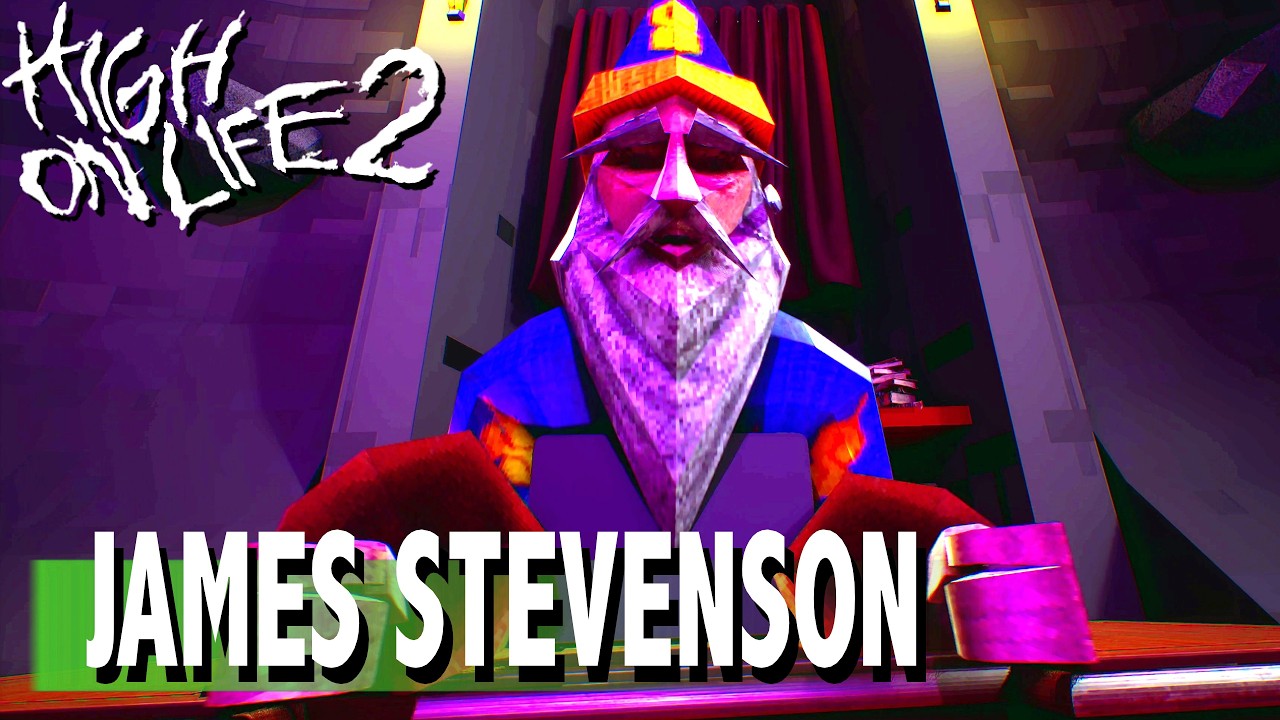 COMMENT BATTRE JAMES STEVENSON / MAGICIEN BLEU BOSS FIGHT - HIGH ON LIFE 2