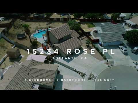 15234 Rose Place, Adelanto, CA home video tour