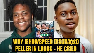 Why Ishowspeed Humbled And Disgr@ced Peller In Lagos Nigeria 🇳🇬🇺🇸 He Cried 😭