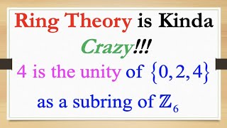 Rings Can Be Strange in Abstract Algebra